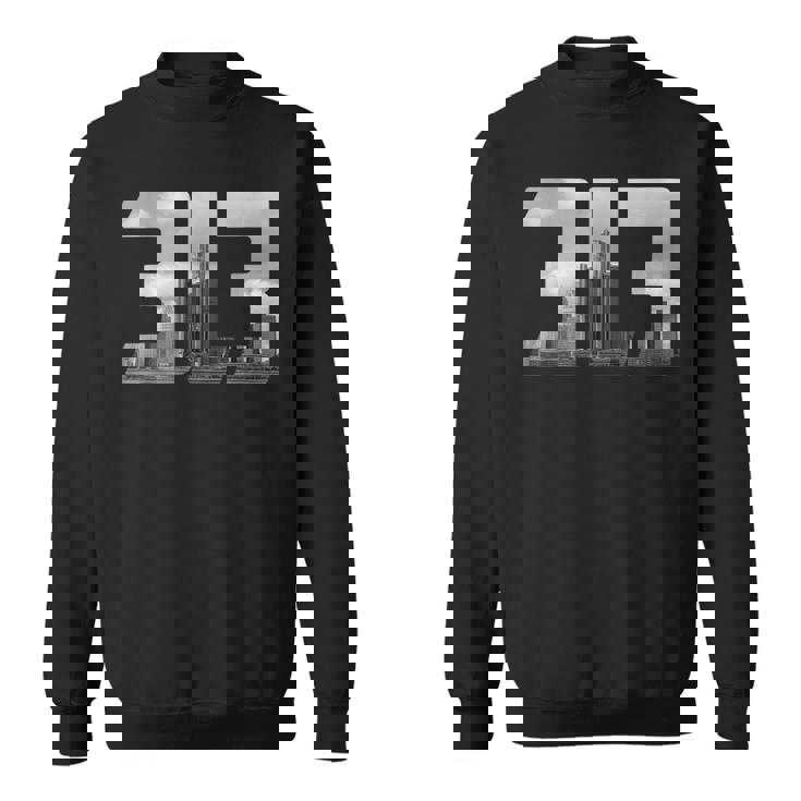 デトロイト 313 スウェットシャツ