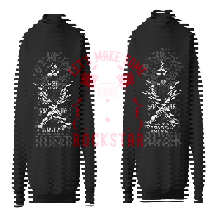 デビルロック パンク ハードロック ヘビーメタル スカート スウェットシャツ