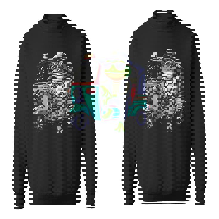 トゥクトゥク フロッグ トゥクトゥク スウェットシャツ