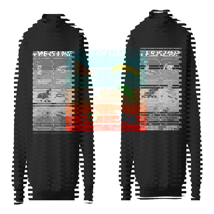 トカゲ 爬虫類 フトアゴヒゲトカゲ 動物 ポスター 種 ヤモリ スウェットシャツ