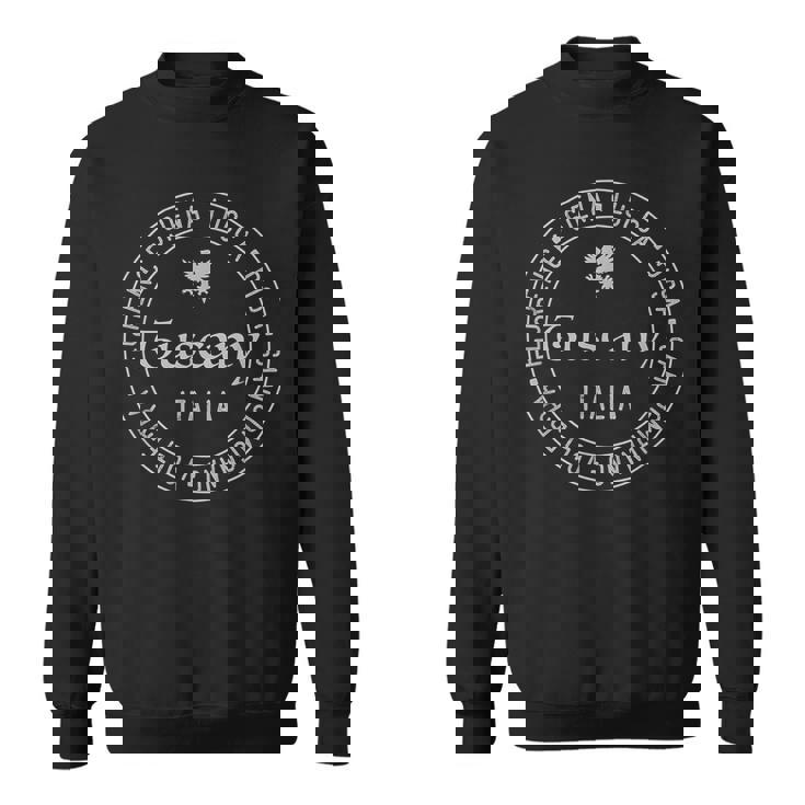 トスカーナ イタリア ワイン愛好家地域 ヴィノ イタリア ヨーロッパ トラベラー スウェットシャツ