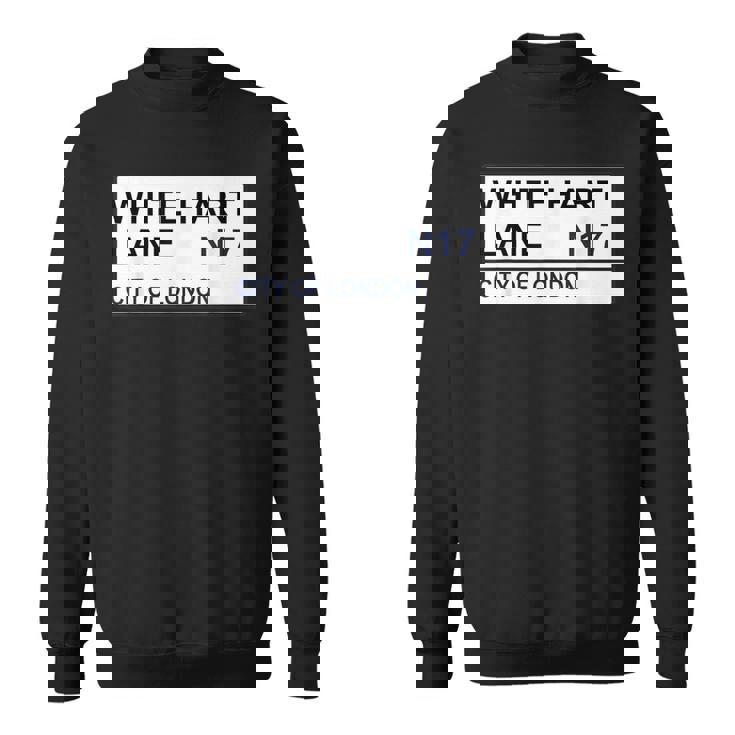 トッテナム フットボールチーム ホワイト ハートレーン ストリートサイン スウェットシャツ