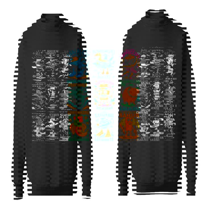 トップ ブレイン キャラ キッズ お気に入り 男の子 ミーム Aiモンスター スウェットシャツ