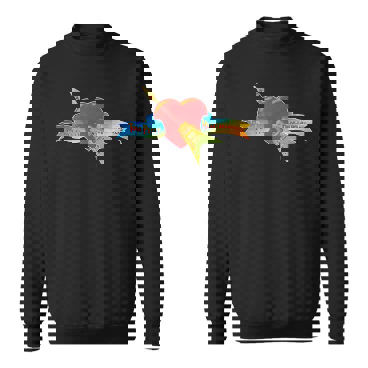 トム・ペティとハートブレイカーズのクラシックロゴ。 スウェットシャツ