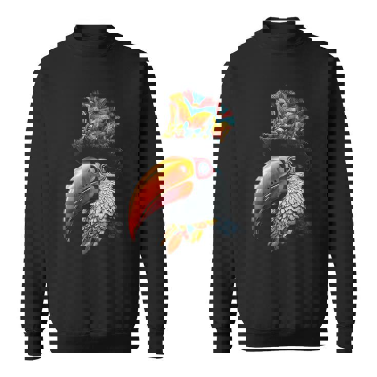 トラ 動物 動物園 イラスト トラ スウェットシャツ