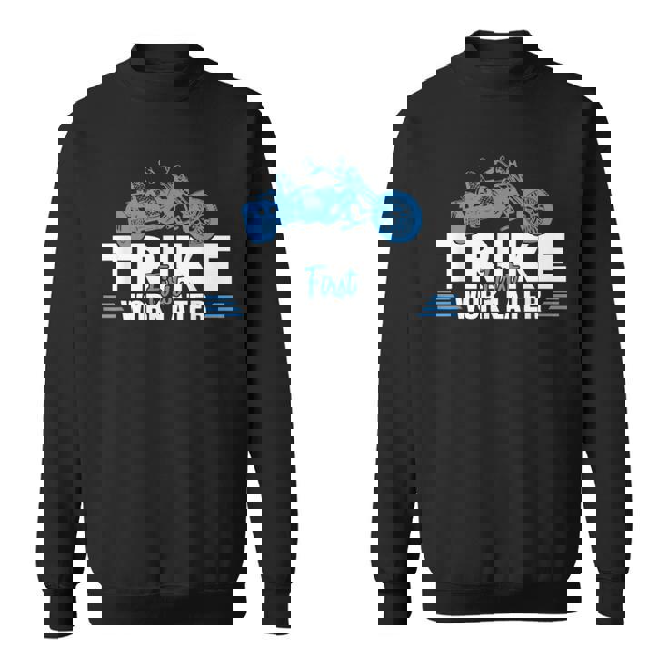 トライクファーストワーク後期三輪トライクバイクトライカートライクトライク スウェットシャツ