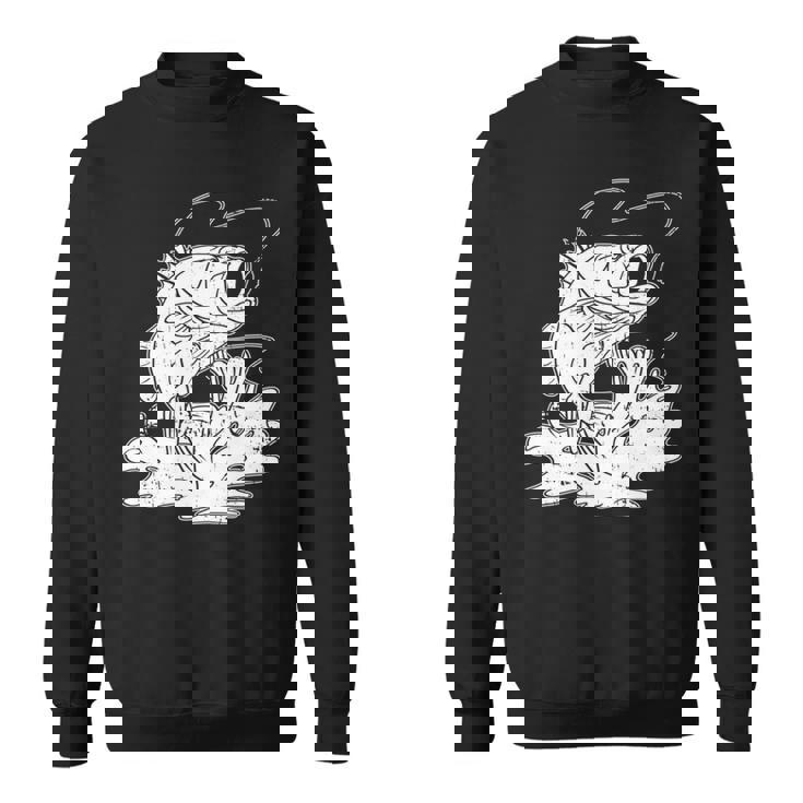 トラウト フィッシング シーバス フィッシャーマン 釣り竿 長袖tシャツ スウェットシャツ