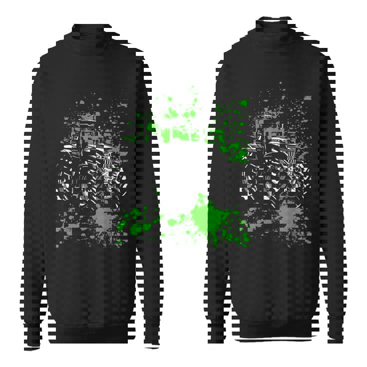 トラクターシャツ レトロトラクターtシャツ ビンテージファーマーギフト スウェットシャツ