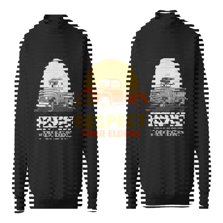 トラック ヴィンテージ オールド クラシック 学校 アメリカン ピックアップ レトロ ファーム スウェットシャツ