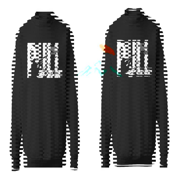 トラップ射撃 クレイピジョン射撃射撃インストラクター スウェットシャツ