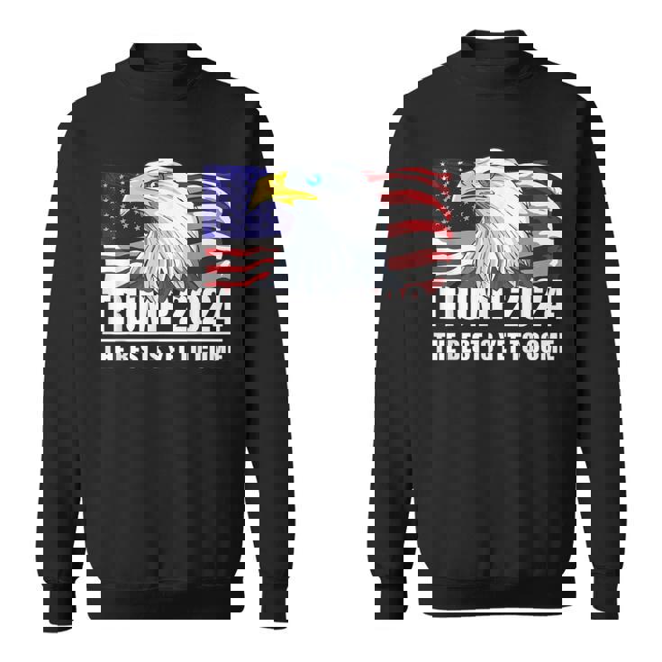 トランプ 2024年 イーグル アメリカ国旗 ドナルド・トランプ選挙 2024年 スウェットシャツ