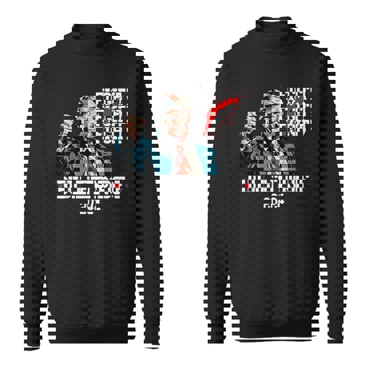 トランプ 防弾 ファイト ファイト ファイト スウェットシャツ