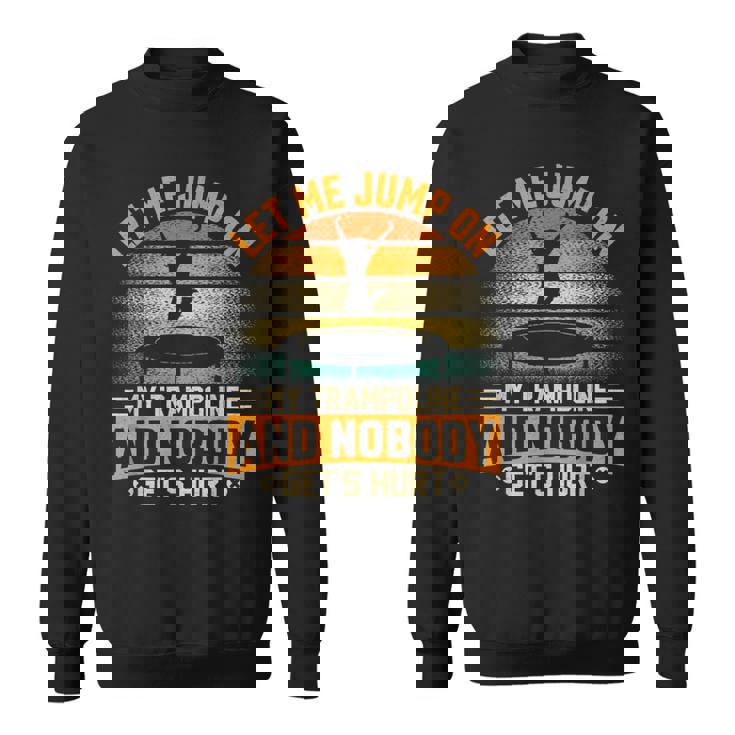 トランポリン ジャンプ トランポリン体操 スウェットシャツ