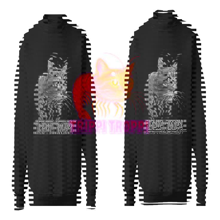 トリッピ・トロッピ-イタリアン・ブレインロット・ミーム スウェットシャツ