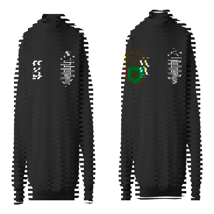 トルクメニスタン 23番 スポーツジャージー フットボール 23 スウェットシャツ