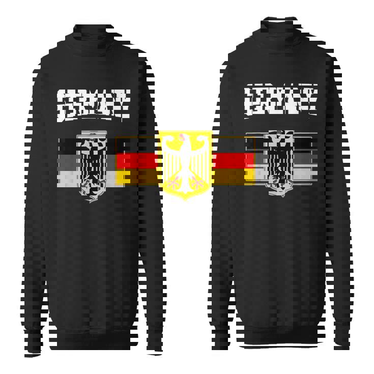 ドイツの国旗 ドイツの国章 スウェットシャツ