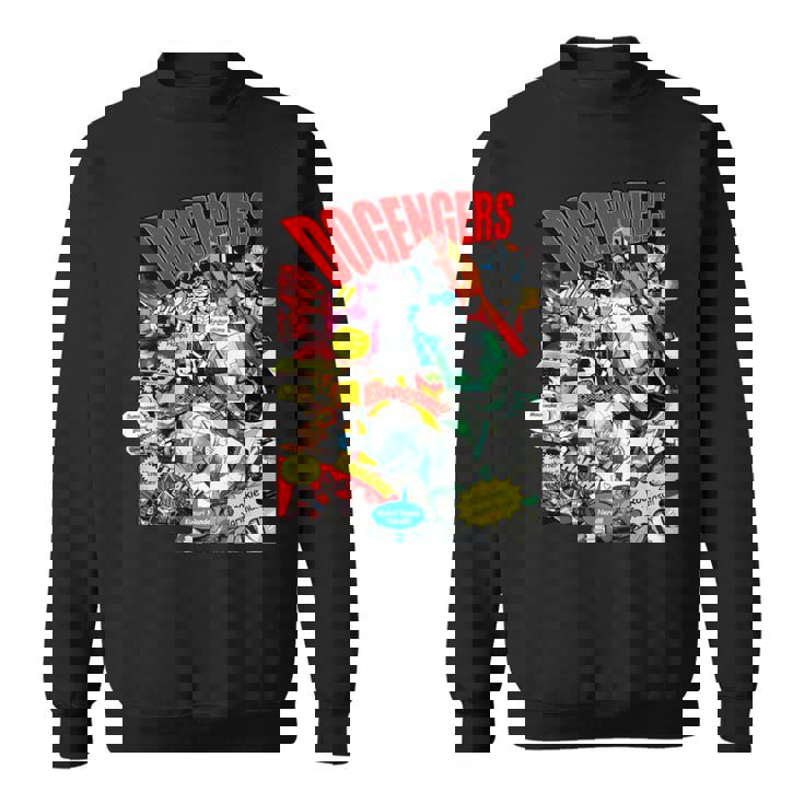 ドゲンジャーズ コミック風 スウェットシャツ