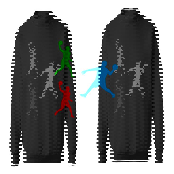 ドッジボール シルエット ドッジボール プレイヤーシルエット ドッジボール スウェットシャツ