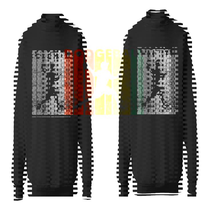 ドッジボール選手 レトロ ドッジボール ギフト スウェットシャツ