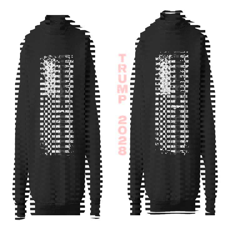 ドナルド・トランプ 2028 アメリカを取り戻す 選挙 アメリカ国旗 スウェットシャツ