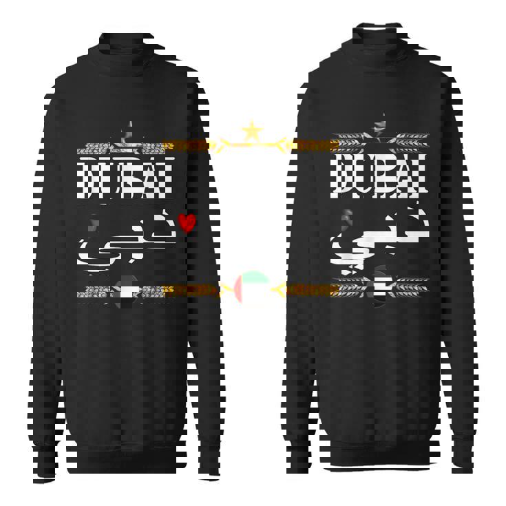 ドバイ アラブ首長国連邦Uaeお土産 おもしろ ラブ ドバイ スウェットシャツ