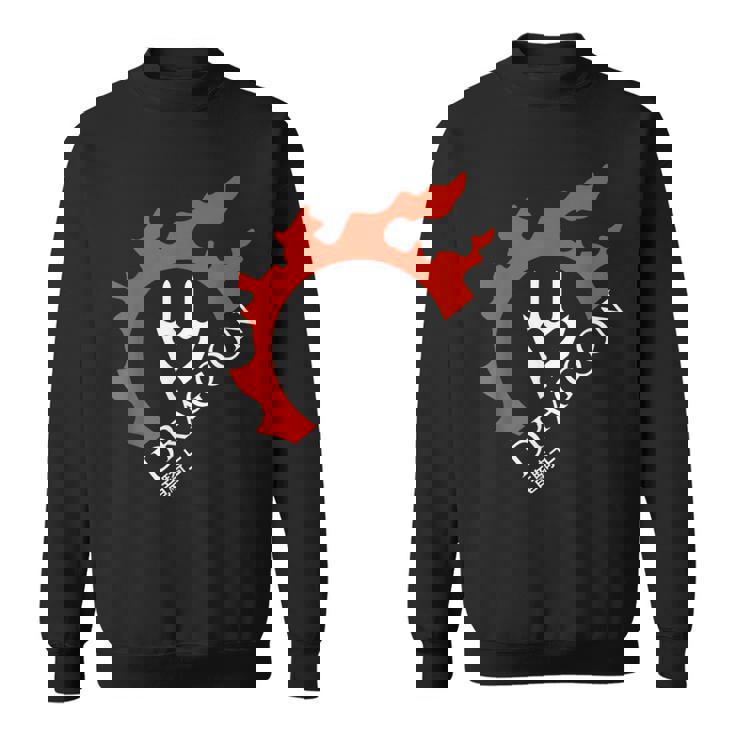 ドラゴン 光と闇の戦士のために スウェットシャツ