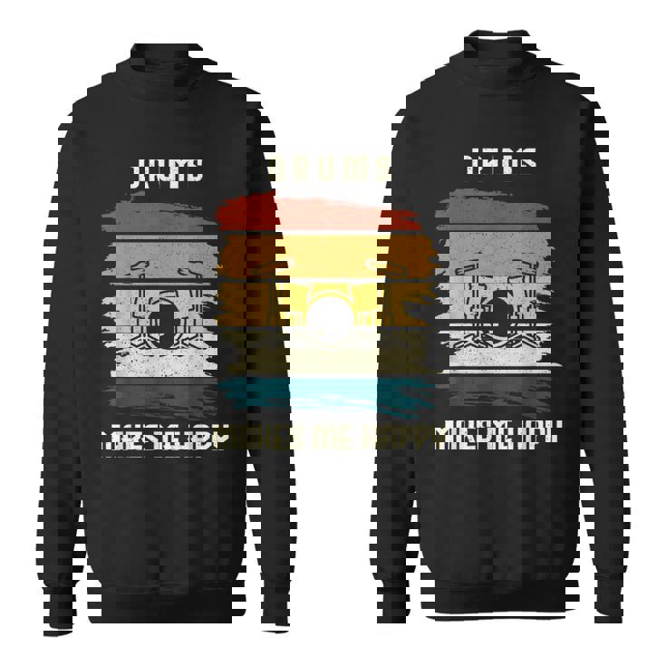 ドラマーtシャツ ドラマー ヴィンテージギフト スウェットシャツ