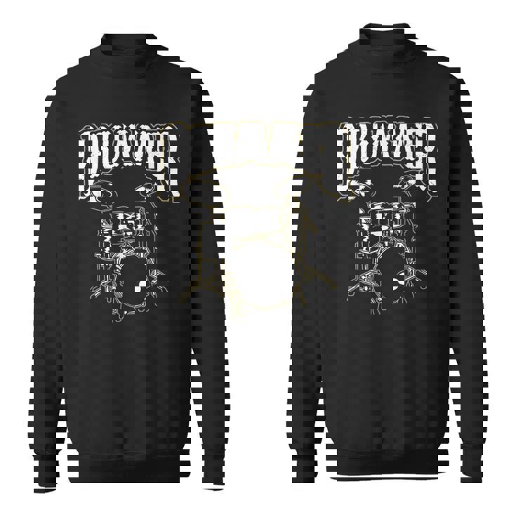 ドラマー、ティードラム、ドラムプレーヤーへのギフトに。 スウェットシャツ