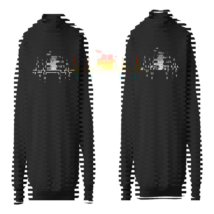 ドラムドラマードラム スウェットシャツ