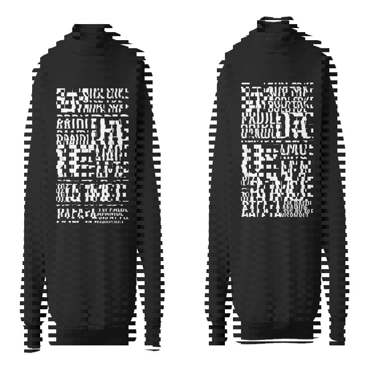 ドラムルーディメンツ スウェットシャツ