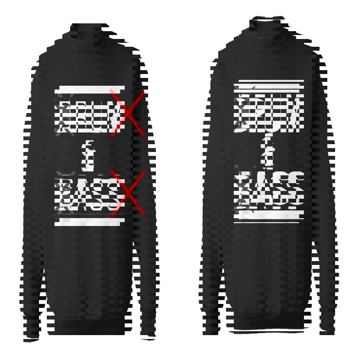 ドラムンベース Dnb 面白いモチーフ スウェットシャツ