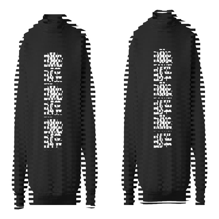 ドラムンベースミュージックリキッドジャングルedmクールドラム＆ベース スウェットシャツ