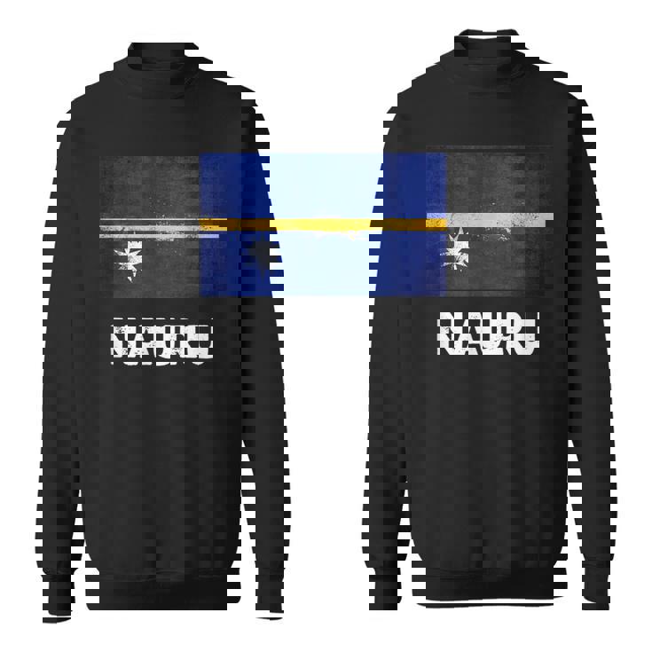 ナウルの国旗tシャツ スウェットシャツ