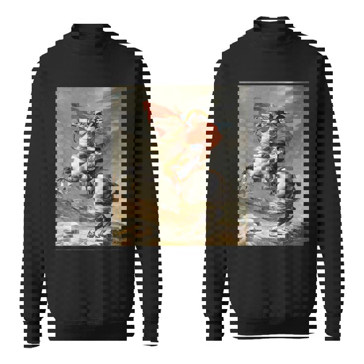 ナポレオン・ボナパルト ジャック・ルイ・デイヴィッド ネオクラシシズムアート スウェットシャツ