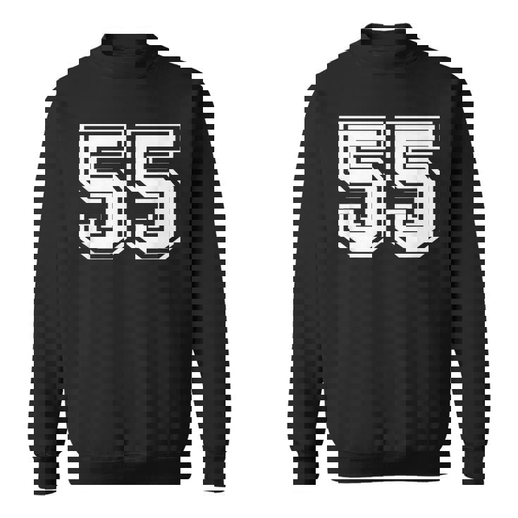 ナンバー55 スポーツジャージ ラッキーお気に入り番号 スウェットシャツ