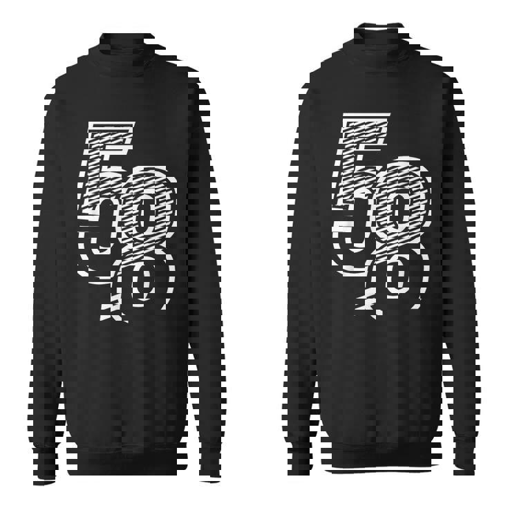 ナンバー58 スポーツジャージ 58 誕生日 スウェットシャツ