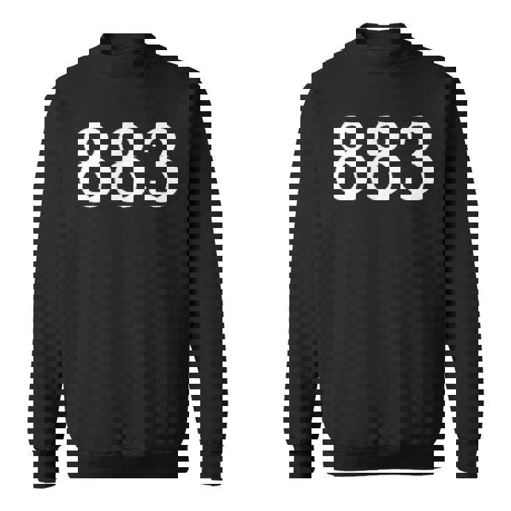 ナンバー883 ポケットナンバー スポーツジャージ 誕生日 スウェットシャツ