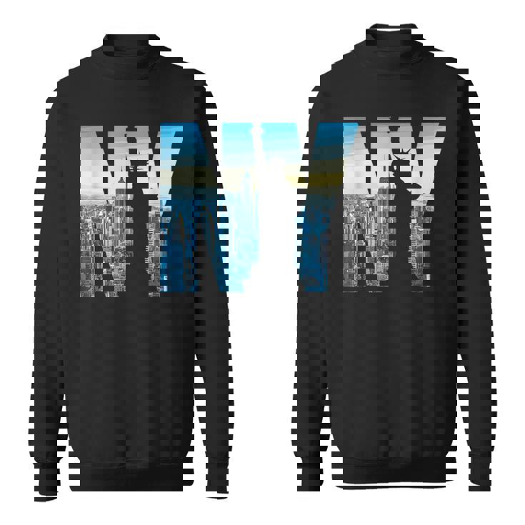 ニューヨーク市のデザインnyc自由の女神アーバン スウェットシャツ