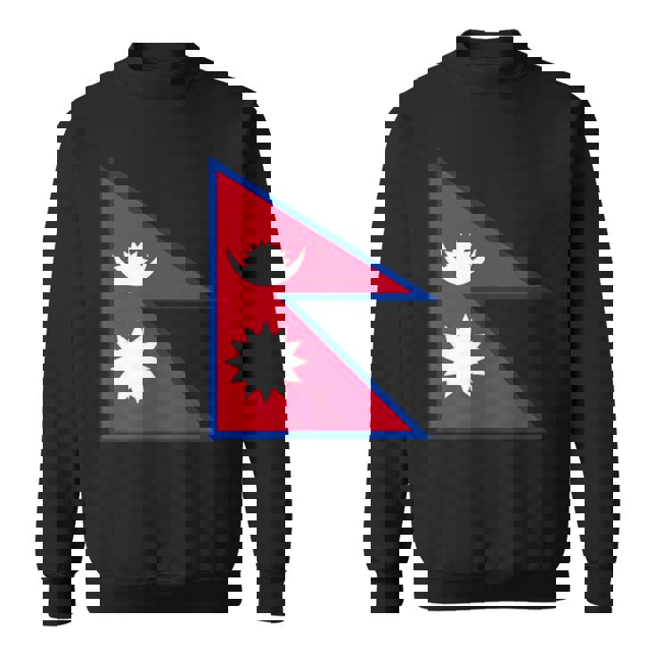ネパール国旗 スウェットシャツ