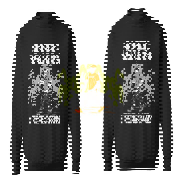 ノルディック ウォーキング ランニング スポーツ ハイキング フィットネス ウォーキング ランニング スウェットシャツ