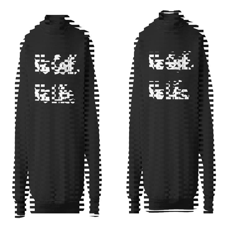 ノーゴルフノーライフ スウェットシャツ