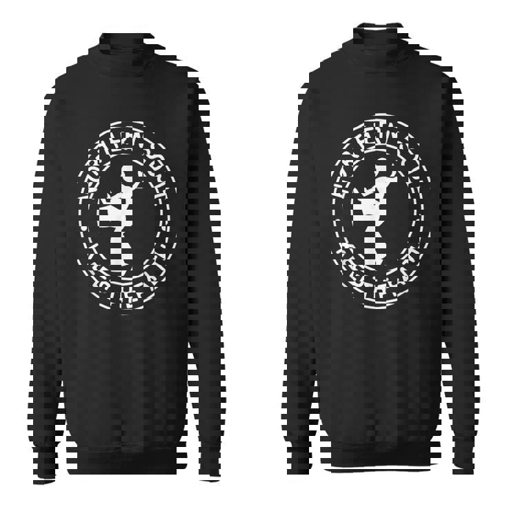 ノーザン・ソウル・ガール・ダンサー、キープ・ザ・フェイス スウェットシャツ