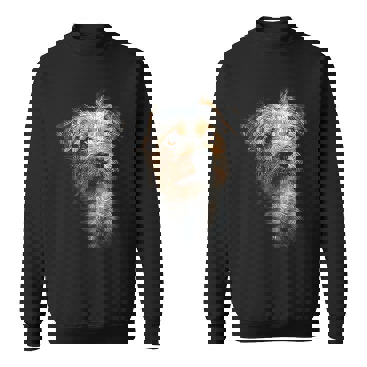 ノーフォークテリア 犬 モチーフ ペット イラスト ノーフォークテリア スウェットシャツ