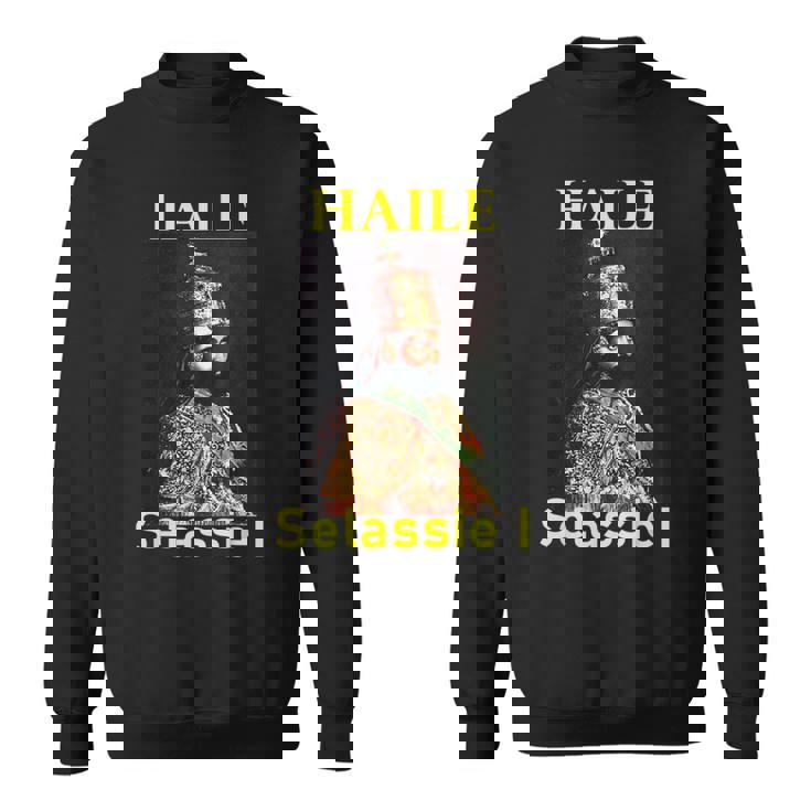 ハイレ・セラシエ・ラスタファリ スウェットシャツ