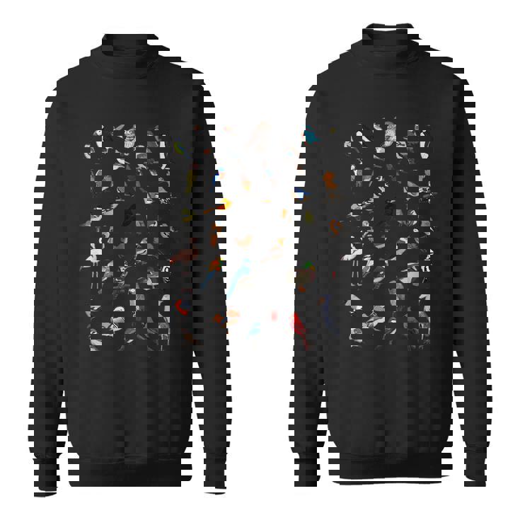 ハシビロコウ カワセミ スズメ 鳥 動物 図 バードウォッチング 贈り物 鳥類学者 生物学者 自然科学 スウェットシャツ