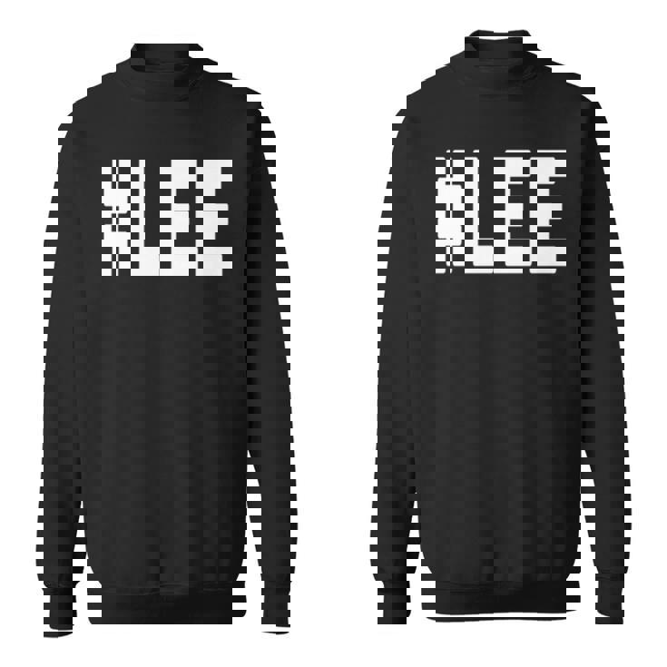 ハッシュタグ Lee ネームシャツ Lee 長袖tシャツ スウェットシャツ