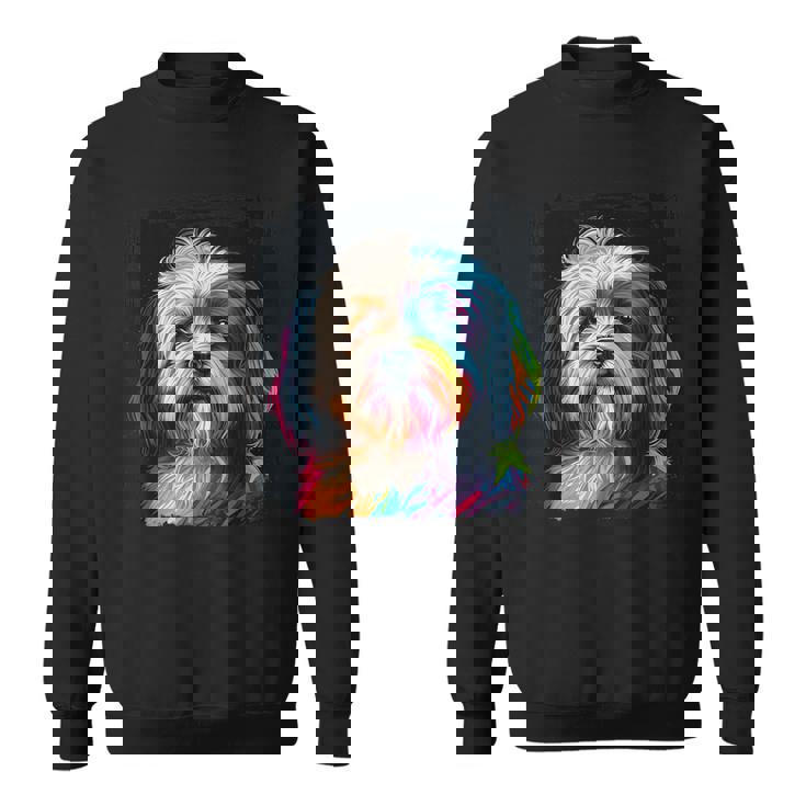 ハバニーズのアートワークを使用したハバニーズドッグオーナーデザイン。 スウェットシャツ