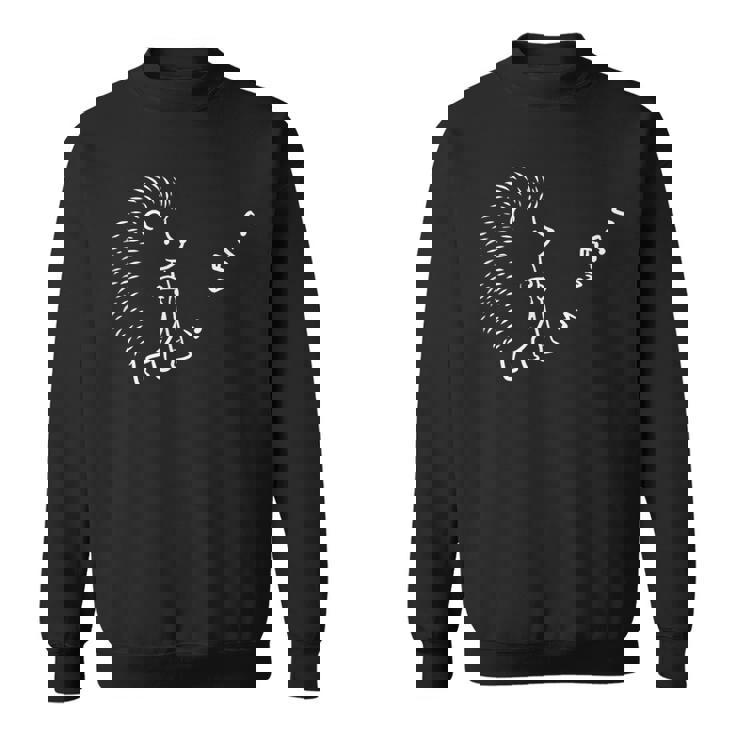 ハリネズミ クラリネット ハリネット スウェットシャツ