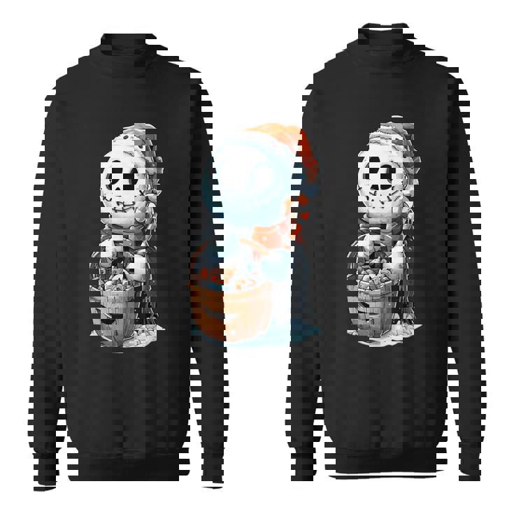 ハロウィン 雪だるま コスチューム ゴースト 動物 ブーー 不気味 スウェットシャツ