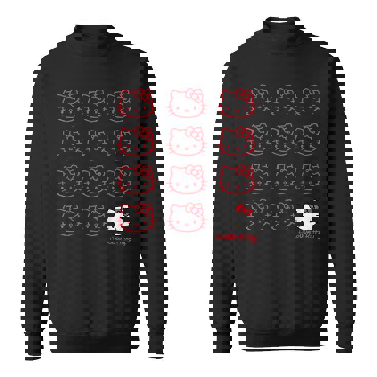 ハローキティ Usデザイン カオ スウェットシャツ